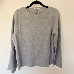 NWOT Zara Grey Knit Sweater